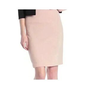 Philosophy Women's Pink Poly/Rayon/Spandex Knit Pencil Straight Skirt